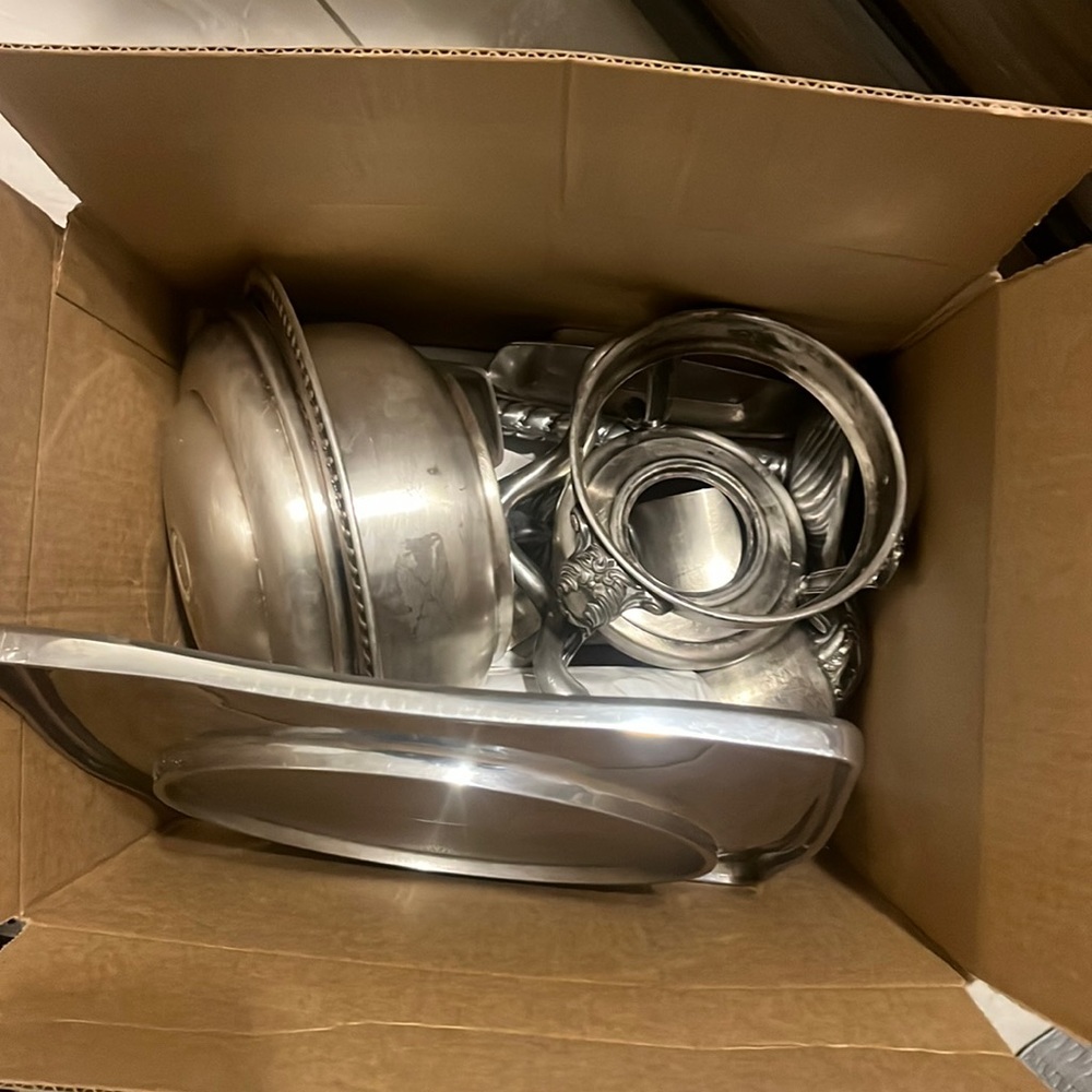 Silver plate set